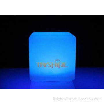 Waterproof Glow Cubes Furniture Light Bench LED Bar Stools